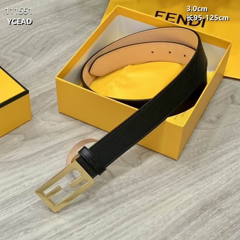 Fendi Belt 30mmX95-125cm 8L11